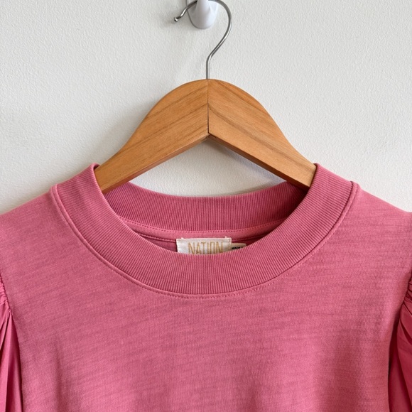 NATION LTD • Daniella Combo Party Tee in Geranium - Picture 5 of 12